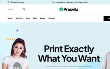 Presvila (screenshot desktop)