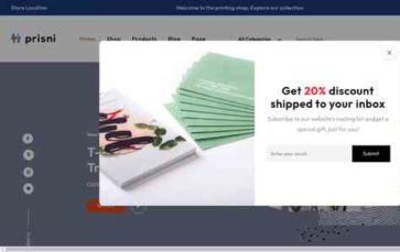 Prisni (screenshot desktop)