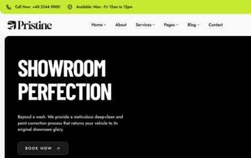 Pristine (ModelTheme) - (screenshot desktop)