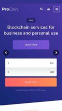 ProCoin (screenshot mobile)