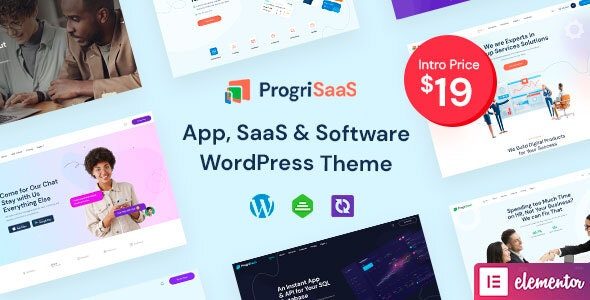 ProgriSaaS (ThemeForest)