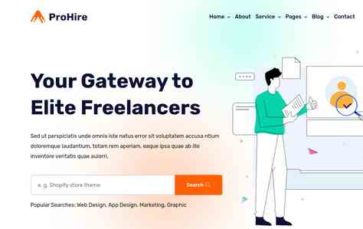 Prohire (screenshot desktop)