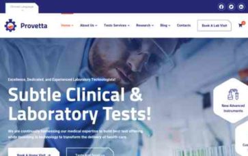 Provetta (screenshot desktop)