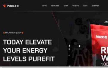 Purefit (screenshot desktop)