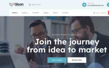 Qizon (screenshot desktop)