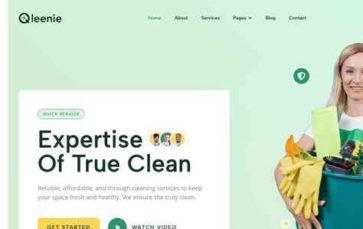 Qleenie (screenshot desktop)
