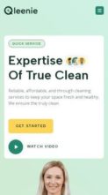 Qleenie (screenshot mobile)