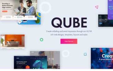 Qube (screenshot desktop)