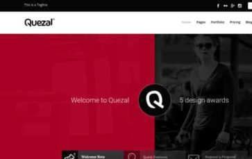 Quezal (screenshot desktop)