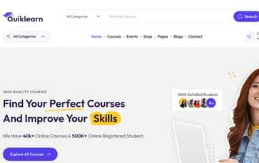 Quiklearn (screenshot desktop)