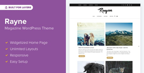 Rayne (ThemeForest)