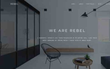 Rebel (KlbTheme) (screenshot desktop)