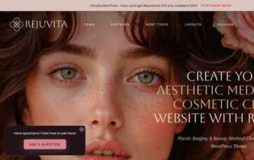 Rejuvita (screenshot desktop)