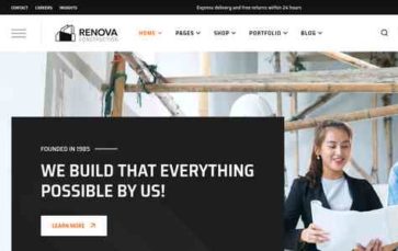 Renova (VergaTheme) - (screenshot desktop)