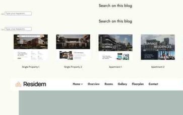 Residem (screenshot desktop)