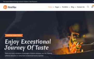 Restika (screenshot desktop)