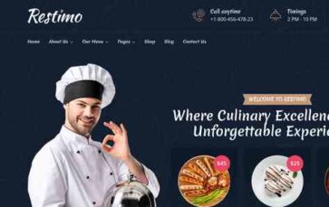 Restimo (screenshot desktop)