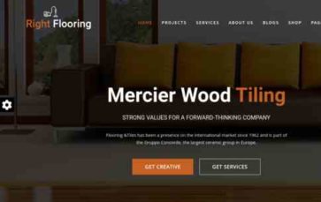 Right Flooring (screenshot desktop)