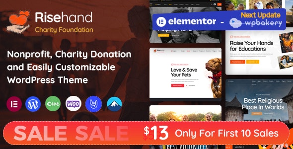 RiseHand (ThemeForest)