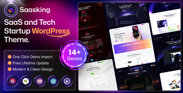 Saasking (ThemeForest)