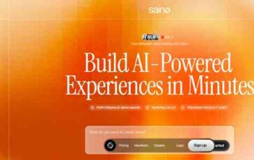 Saino (screenshot desktop)