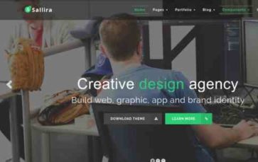 Sallira (screenshot desktop)