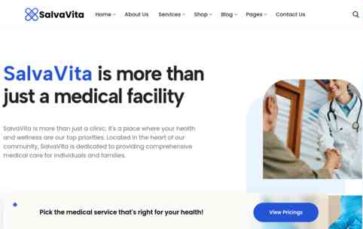 SalvaVita (screenshot desktop)