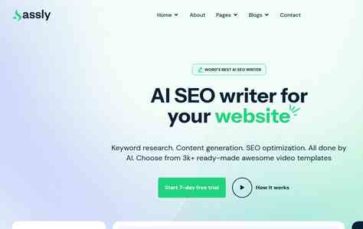 Sassly (screenshot desktop)