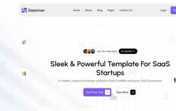 SassRiver (screenshot desktop)