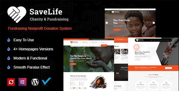 Savelife (ThemeForest)