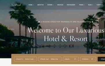 Seapearl WP (screenshot desktop)