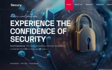 Secury (screenshot desktop)