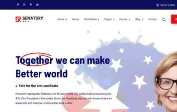 Senatory (screenshot desktop)