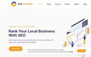 SEOCrafters (screenshot desktop)