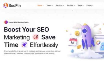 Seofin (screenshot desktop)