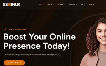 Seoinux (screenshot desktop)