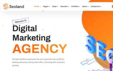 Seoland (ThemeHt) - (screenshot desktop)