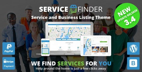 Service Finder (ThemeForest)