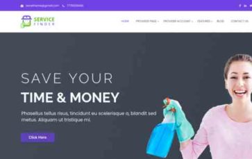 Service Finder (screenshot desktop)
