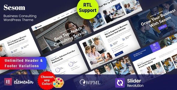 Sesom WP (ThemeForest)