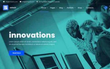 Setech (screenshot desktop)