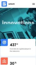 Setech (screenshot mobile)