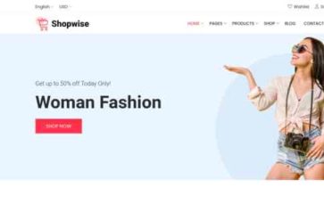 Shopwise (screenshot desktop)