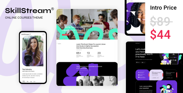 SkillStream (ThemeForest)