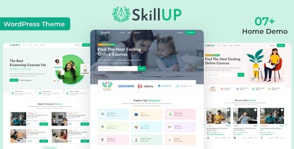 SkillUp (ThemeForest)