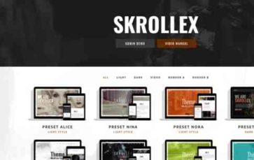 Skrollex (screenshot desktop)
