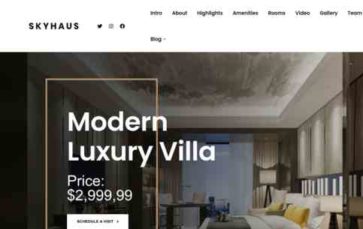 SkyHaus (screenshot desktop)