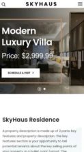 SkyHaus (screenshot mobile)