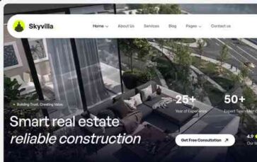 Skyvilla (screenshot desktop)