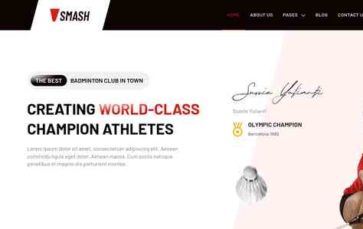 Smash (Jegtheme) - (screenshot desktop)